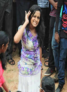 Mahalaxmi at Mar Ivanios College event