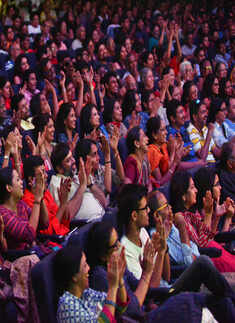 Evam's stand up comedy show