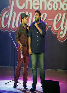 Evam's stand up comedy show