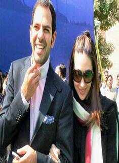 Karisma with Husband