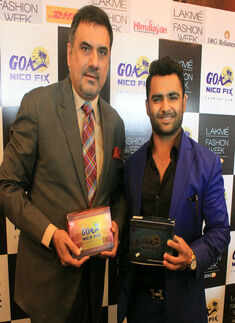 Sachiin, Boman promote Goa Nicofix