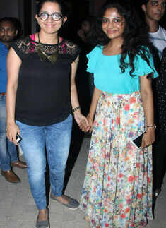 Aparna & Poornima @ Cafe launch