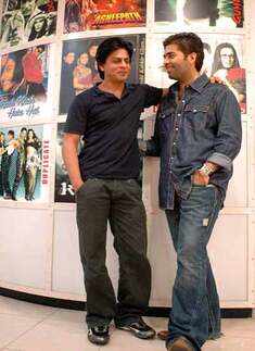 Shah Rukh with Karan