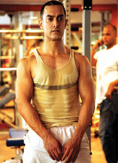 Aamir's work out sessions