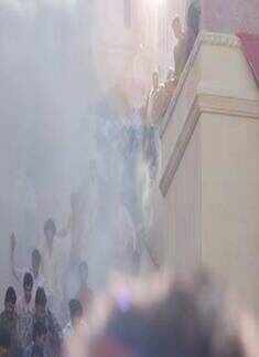 Wall collapsed on sets of 'Veer'