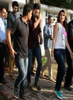 Parineeti, Aditya promote Daawat-e-Ishq