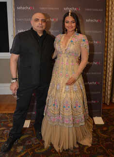 Sonakshi walks for Tarun Tahiliani