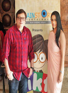 Mandira Bedi at a Kids Festival