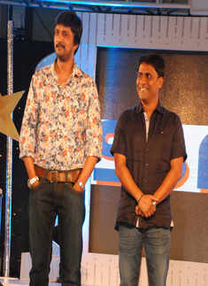 Kannada stars at a movie launch