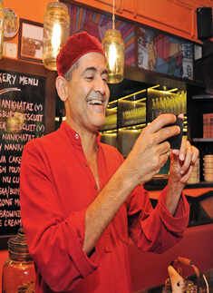 Sabina, AD Singh's fun Parsi party