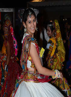 Garba enthusiasts have a ball