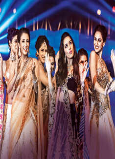 Shraddha Kapoor walks as the showstopper at a a jewellery and fashion extravagant organised by Gitanjali Group