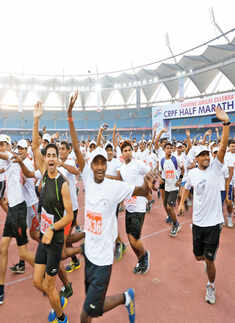 CRPF Half Marathon 2014