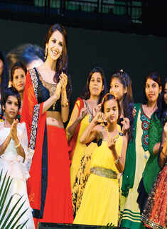 Koyal Rana walks the ramp for a cause