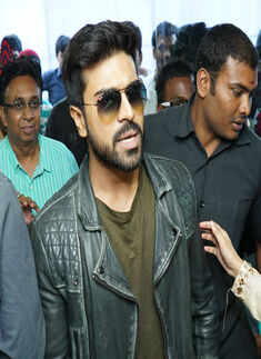 Ram Charan at opening of store