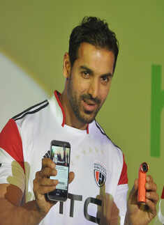 John Abraham launches HTC Desire Eye and RE Camera