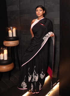 Ileana D'Cruz walks the ramp for Satya Paul