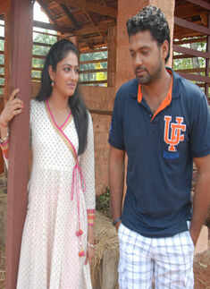 Rakshit, Hariprriya shoot for Rikki