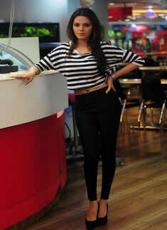 Sherlyn shoots in the city