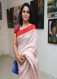 An art exhibition in Hyderabad