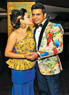 Party goes middle-eastern style