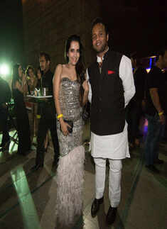 Sikandar Nawaz's fashion Show, Party