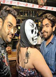 Halloween party in Bhopal