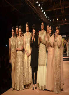 Couture queens rule the ramp