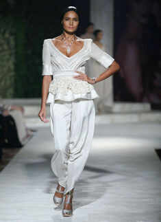 Sonam, Arjun @ fashion event