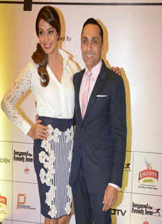 Bipasha Basu, Rahul Bose at an event