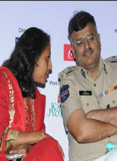 Hyderabadis at a fitness event