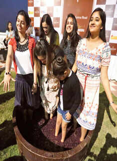 Sour? No, saare grapes in Gurgaon