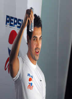 John at workout session