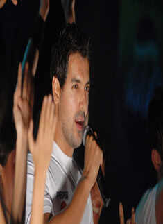 John at workout session