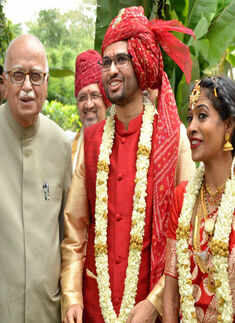 Madhukeshwar and Sneha&rsquo;s wedding ceremony