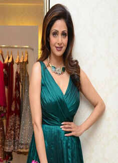 Sridevi sizzles in a fashion event