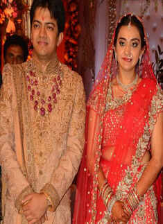 Ashish and Ravisha's wedding reception