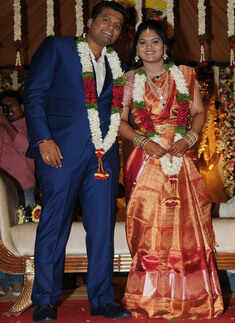 Deepak and Shwetha tie the knot