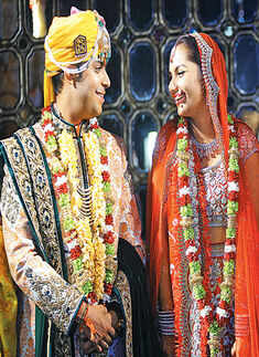 Pallavi and Rahul&rsquo;s wedding ceremony