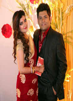 Debaleena & Anik&rsquo;s wedding reception