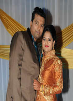 Deepak & Shwetha&rsquo;s wedding reception