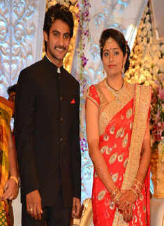 Aadi and Aruna's wedding reception