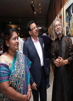Painting exhibition @ ITC Sonar