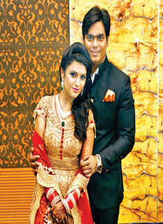 Bhawana and Rahul&rsquo;s wedding reception