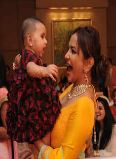 Shanthanu and Aishwarya's glittering sagai at Radisson Blu, Hyderabad