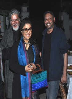 Celebs at a food festival