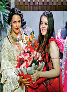 Neha Dhupia goes the Victorian way