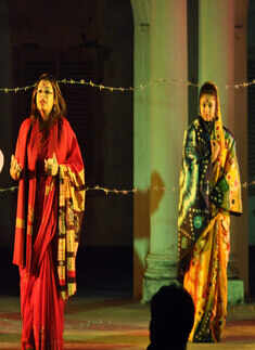 Cultural event at Jorasanko Thakurbari