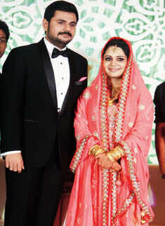 A starry wedding reception