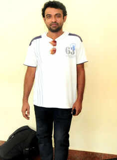 Kavya @ Akashavani's shoot